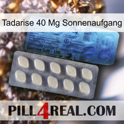 Tadarise 40 Mg Sunrise 34